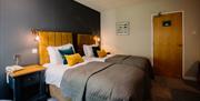 Twin Bedroom at Crooklands Hotel in Milnthorpe, Cumbria