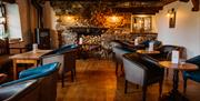 Dining Room Seating and Decor at Crooklands Hotel in Milnthorpe, Cumbria