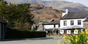 Exterior of The Crown Inn in Coniston, Lake District
