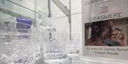 Glassware and gifts at Cumbria Crystal in Ulverston, Cumbria