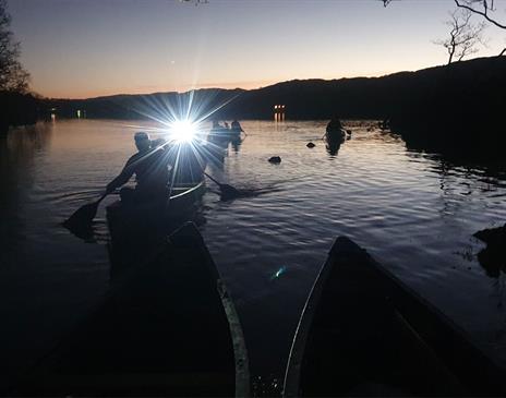 Dark Sky Canoeing with Path to Adventure in the Lake District, Cumbria