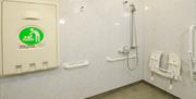 Disabled Shower Room at Skelwith Fold Caravan Park