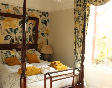 Deluxe King Bedroom with View at Bank House Bed and Breakfast in Penrith, Cumbria