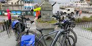 Visitors with Cycles Hired from E-Bike Safaris Ltd in Bowness-on-Windermere, Lake District
