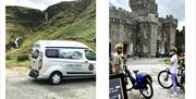 E-Bike Safaris Ltd Delivering to Moss Force and Wray Castle in the Lake District, Cumbria