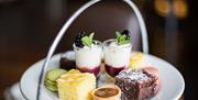 Afternoon Tea at Riverside Restaurant at Whitewater Hotel in Backbarrow, Lake District