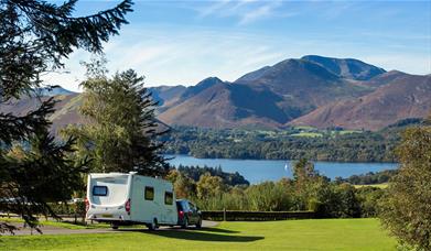 Touring at Castlerigg Hall Caravan & Camping Park in Keswick, Lake District