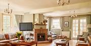 Living Room at Melmerby Hall in Melmerby, Cumbria