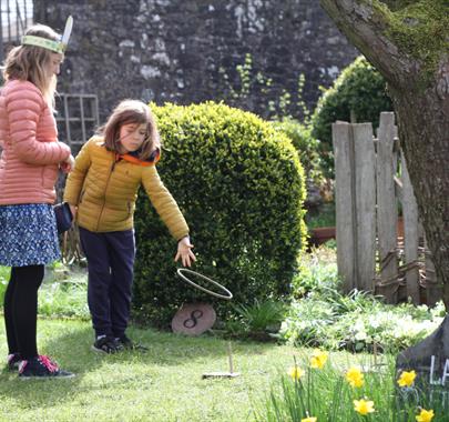 Easter Egg Hunt at Wordsworth House and Garden in Cockermouth, Lake District