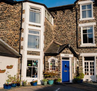 Exterior and Entrance at Sunnyside Guest House in Keswick, Lake District