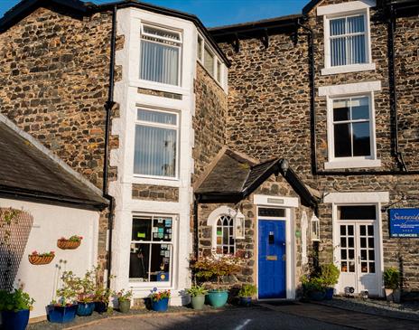Exterior and Entrance at Sunnyside Guest House in Keswick, Lake District