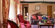Living Room at Stag Cottage in Melmerby, Cumbria