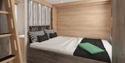 Family Hideaway bedroom - Skelwith Fold Caravan Park