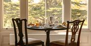 Dining Room at The Cedar Tree Restaurant at Farlam Hall in Hallbankgate, Cumbria