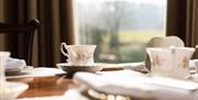 Afternoon Tea at The Cedar Tree Restaurant at Farlam Hall in Hallbankgate, Cumbria