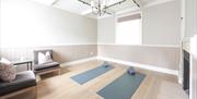 Yoga Room at Farlam Hall Hotel & Restaurant in Hallbankgate, Cumbria