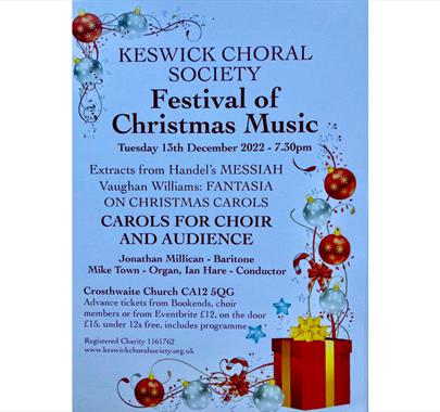 Festival of Christmas Music in Keswick, Lake District