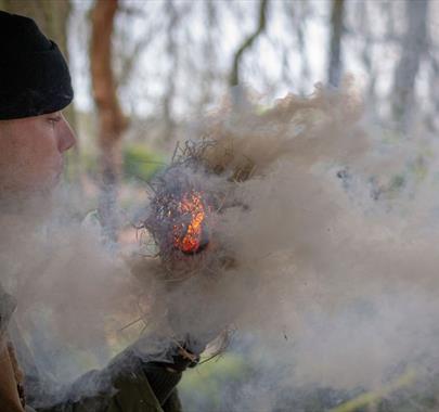 The Flame - Master the Bushcraft Fundamental of Fire Lighting in the Wild with Green Man Survival