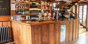 Bar at The Flying Fleece in Ambleside, Lake District