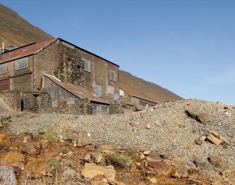 Exterior at Force Crag Mine in Braithwaite, Lake District