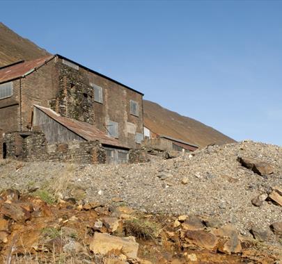 Force Crag Mine in Braithwaite, Lake District