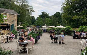 The Courtyard Cafe at Holker Hall