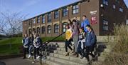Campus walking at Furness College in Barrow-in-Furness