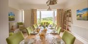 Dining Area at a Self Catered Cottage at the Graythwaite Estate in Graythwaite, Lake District