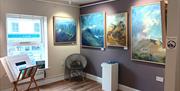 Art on Display at Gallery North West in Brampton, Cumbria