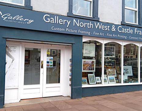 Exterior and Entrance to Gallery North West in Brampton, Cumbria