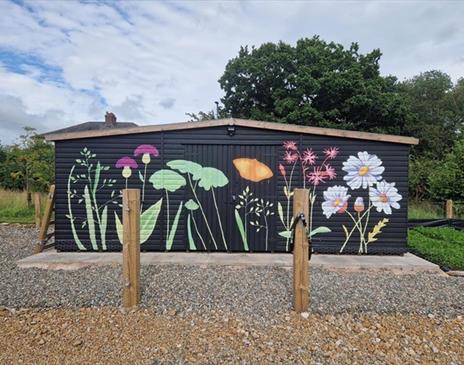 Gosling Sike Garden Art  at Cumbria Wildlife Trust in Carlisle, Cumbria