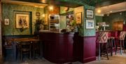 Bar Seating at Dining Room at George and Dragon in Clifton, Cumbria