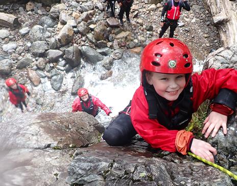 Ghyll Scrambling - Gorge Walking - Canyoning in Langdale with Adventure North West