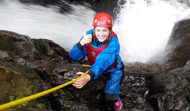 Ghyll Scrambing with West Lakes Adventure