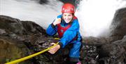 Ghyll Scrambing with West Lakes Adventure