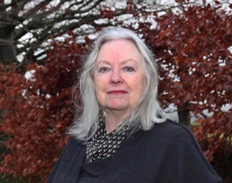 Photo of Gillian Clarke for a Talk at Wordsworth Grasmere in the Lake District, Cumbria