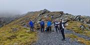 Group on a Guided Walk in the Lake District, Cumbria with Guided Outdoors