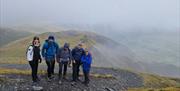 Group on a Guided Walk in the Lake District, Cumbria with Guided Outdoors