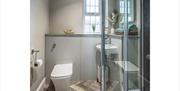 Ensuite Bathroom with Shower at The Howard Arms in Brampton, Cumbria