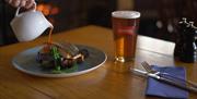 Food and Drinks at The Howard Arms in Brampton, Cumbria