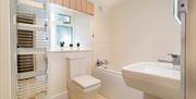 Bathroom at Home Farm House in Hutton, Lake District