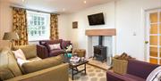 Lounge at Home Farm House in Hutton, Lake District