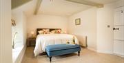 Double Bedroom at Lacet Cottage on the Hutton John Estate in the Lake District, Cumbria