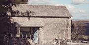 Exterior of Hare Hill Barn in Cartmel Fell, Lake District