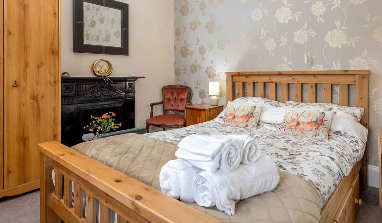 Master Bedroom at Harebeck Cottage in Seascale, Cumbria