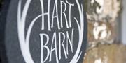 Signage at Hart Barn in Hartsop, Lake District