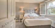 Double Bed in Bedroom Three at Haven Cottage in Ambleside, Lake District
