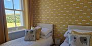 Twin Bedroom with Scenic View at Heather View in Threlkeld, Lake District