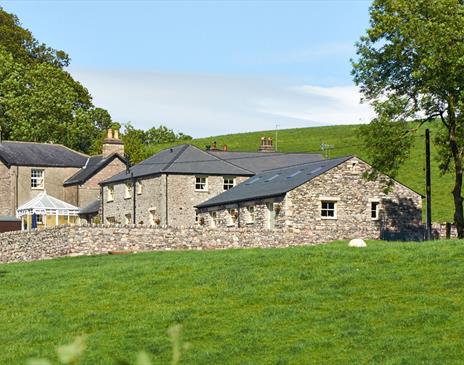 Exterior of Helm Mount Lodge & Cottages in Barrows Green, Cumbria