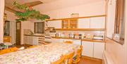 Self Catering Kitchen at High Dale Park Barn near Hawkshead, Lake District